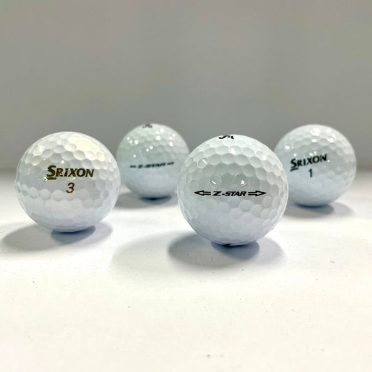 ロストボール スリクソン SRIXON Z-STAR 年代混合 ホワイト 20球 【ABランク】 ゴルフボール 【中古】