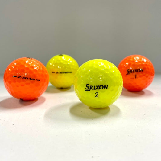 ロストボール スリクソン SRIXON Z-STAR 年代混合 カラーボール 20球 【ABランク】 ゴルフボール 【中古】