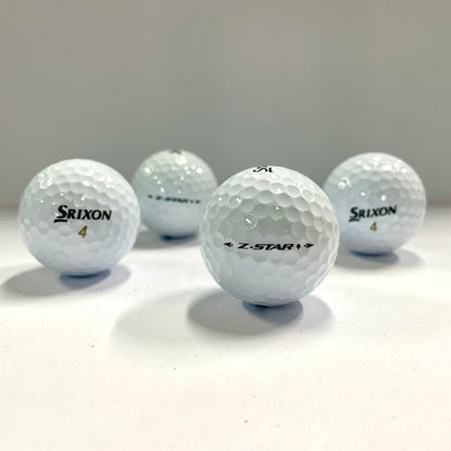 ロストボール スリクソン SRIXON Z-STAR ダイヤモンド 2021年 ホワイト 12球 【Aランク】 ゴルフボール 【中古】