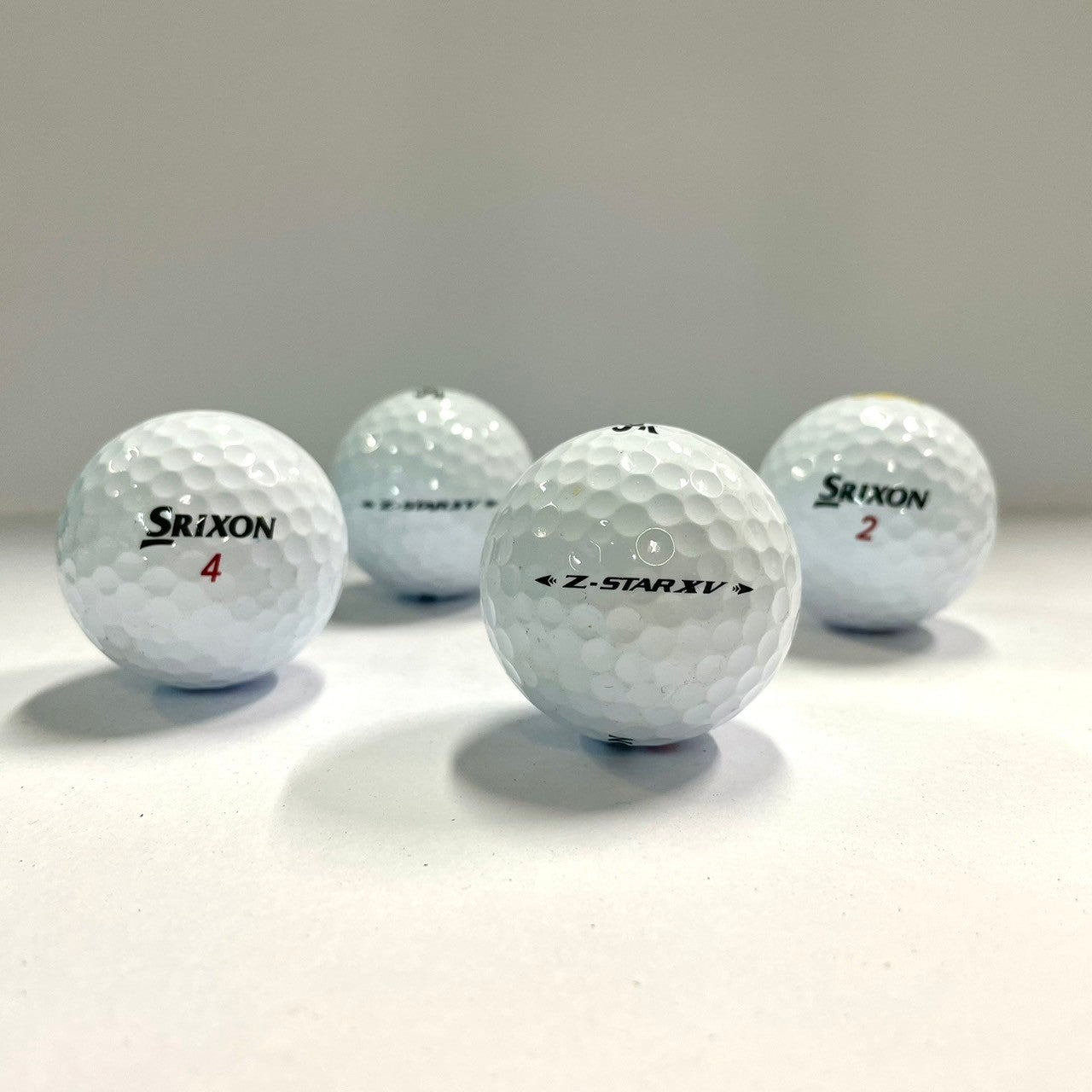 ロストボール スリクソン SRIXON Z-STAR XV 2021年 ホワイト 12球 【Aランク】 ゴルフボール 【中古】