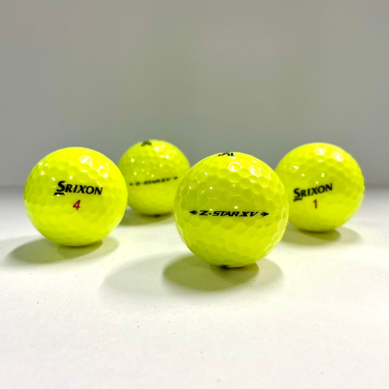 ロストボール スリクソン SRIXON Z-STAR XV 2021年 プレミアムパッションイエロー 12球 【Aランク】 ゴルフボール 【中古】