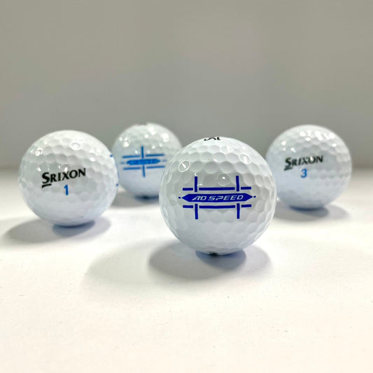 ロストボール スリクソン SRIXON AD SPEED ホワイト 20球 【Aランク】 ゴルフボール 【中古】