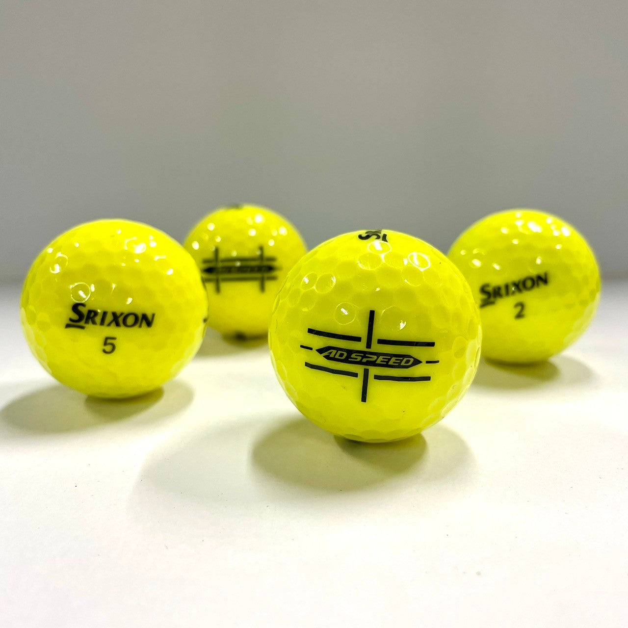 ロストボール スリクソン SRIXON AD SPEED パッションイエロー 20球 【Aランク】 ゴルフボール 【中古】