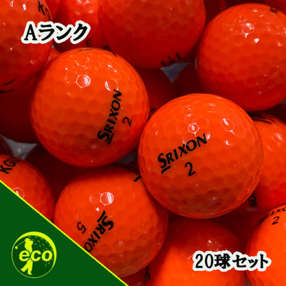 ロストボール スリクソン SRIXON AD SPEED パッションオレンジ 20球 【Aランク】 ゴルフボール 【中古】