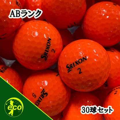 ロストボール スリクソン SRIXON AD SPEED パッションオレンジ 30球 【ABランク】 ゴルフボール 【中古】