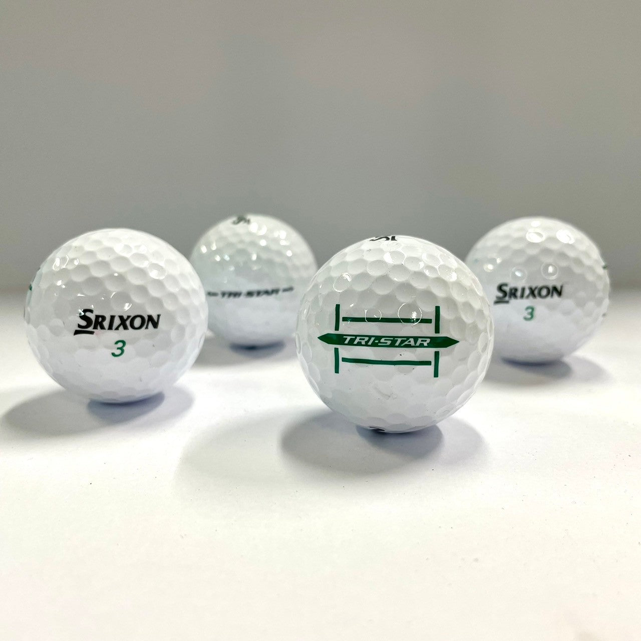 ロストボール スリクソン SRIXON トライスター TRI-STAR ホワイト 20球 【Aランク】 ゴルフボール 【中古】