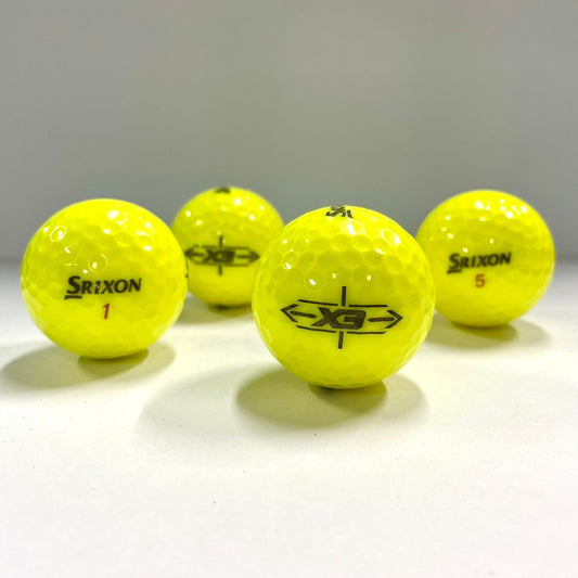 ロストボール スリクソン SRIXON X3  イエロー 12球 【Aランク】 ゴルフボール 【中古】