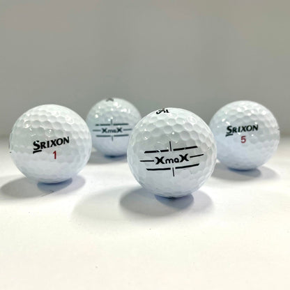 ロストボール スリクソン SRIXON Xmax  ホワイト 12球 【Aランク】