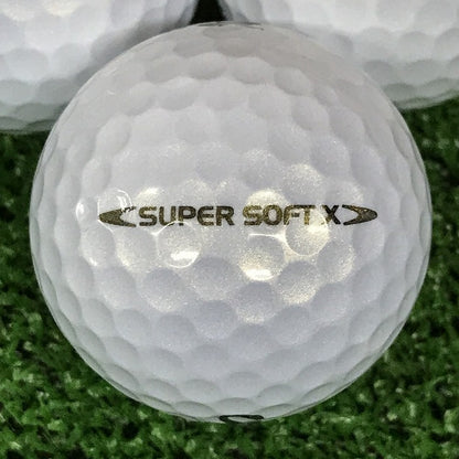 ロストボール ゼクシオ XXIO SUPER SOFT X プレミアムホワイト 12球 【Aランク】 ゴルフボール 【中古】