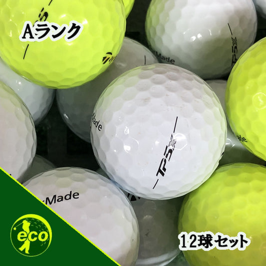 ロストボール テーラーメイド TaylorMade TP5 TP5x 混合 12球 【Aランク】 ゴルフボール 【中古】