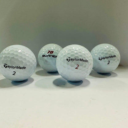 ロストボール テーラーメイド TaylorMade 各種混合 ホワイト 30球 【ABランク】 ゴルフボール 【中古】
