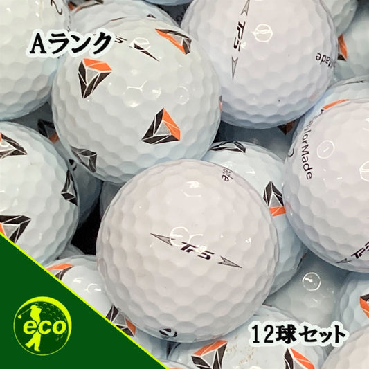 ロストボール テーラーメイド TaylorMade TP5 2019年 12球 【Aランク】 ゴルフボール 【中古】