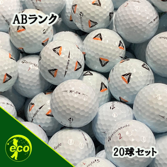 ロストボール テーラーメイド TaylorMade TP5x 2019年 20球 【ABランク】 ゴルフボール 【中古】