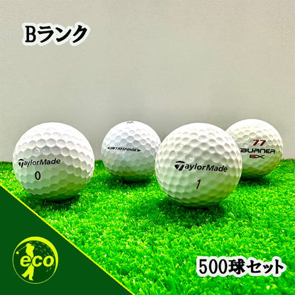 ロストボール テーラーメイド TaylorMade 各種混合 ホワイト 500球 【Bランク】