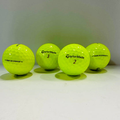 ロストボール テーラーメイド TaylorMade ツアーレスポンス イエロー 20球【ABランク】