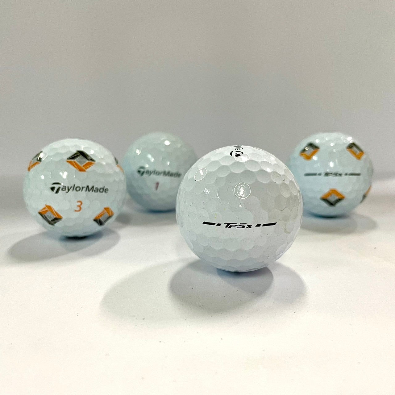 ロストボール テーラーメイド TaylorMade TP5x 2024年 ホワイト 12球 【Aランク】