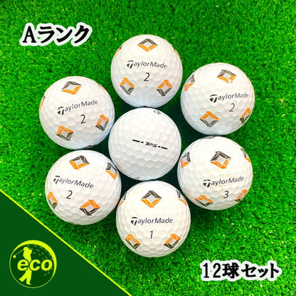 ロストボール テーラーメイド TaylorMade TP5 2024年 ホワイト 12球 【Aランク】