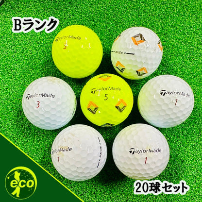 ロストボール テーラーメイド TaylorMade TP5 TP5x 2024年 混合 20球 【Bランク】