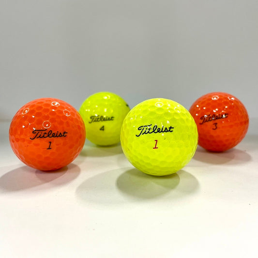 ロストボール タイトリスト Titleist 各種混合 カラーボール 30球 【ABランク】 ゴルフボール 【中古】