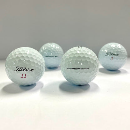 ロストボール タイトリスト PRO V1x 年代混合 20球 ABランク 中古 ゴルフボール エコボール