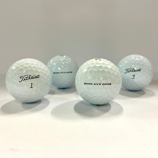 ロストボール タイトリスト Titleist AVX  ホワイト 12球 【Aランク】 ゴルフボール 【中古】