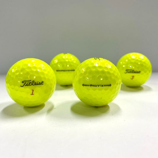 ロストボール タイトリスト Titleist PRO V1x 2021年 イエロー 12球 【Aランク】 ゴルフボール 【中古】