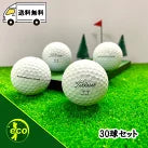 ロストボール タイトリスト PRO V1 2021年 ホワイト 30球 Bランク 中古 ゴルフボール エコボール