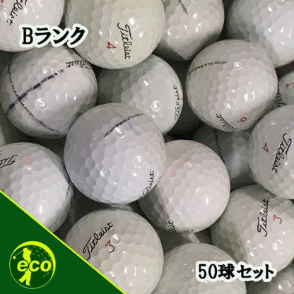 ロストボール タイトリスト PRO V1x 年代混合 50球 Bランク 中古 ゴルフボール エコボール