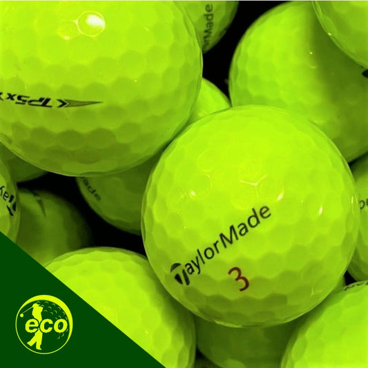 ロストボール テーラーメイド TaylorMade TP5x 2021年 イエロー 12球 【Aランク】 ゴルフボール 【中古】