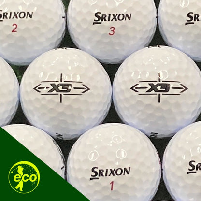ロストボール スリクソン SRIXON X3  ホワイト 20球 【ABランク】 ゴルフボール 【中古】
