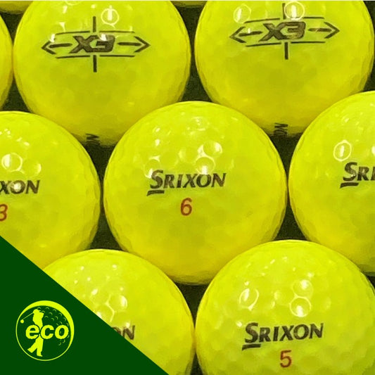 ロストボール スリクソン SRIXON X3  イエロー 20球 【ABランク】 ゴルフボール 【中古】