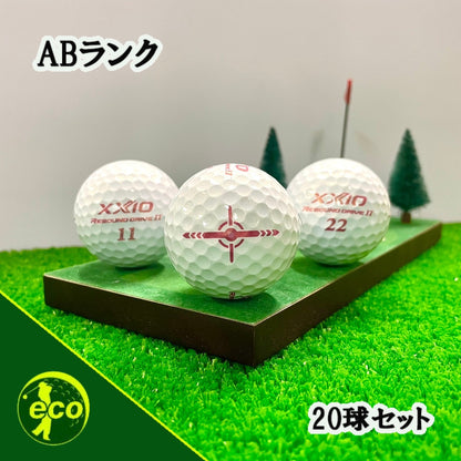 ロストボール ゼクシオ XXIO リバウンドドライブ2 REBOUND DRIVEⅡ プレミアムピンク 20球 【ABランク】