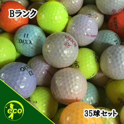 ロストボール ゼクシオ XXIO 各種混合 カラーボール 35球 【Bランク】