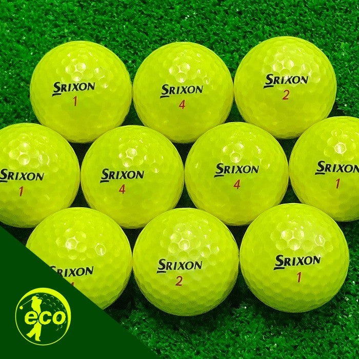 ロストボール スリクソン SRIXON Z-STAR XV 2021年 プレミアムパッションイエロー 12球 【Aランク】 ゴルフボール 【中古】