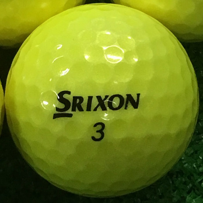ロストボール スリクソン SRIXON Z-STAR 2019年 プレミアムパッションイエロー 20球 【ABランク】 ゴルフボール 【中古】