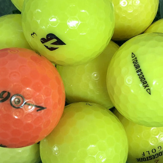 ロストボール ブリヂストン BRIDGESTONE 各種混合 カラーボール 30球 【Aランク】 ゴルフボール 【中古】